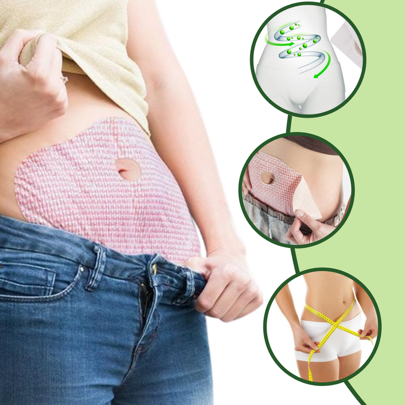 ADESIVOS METABÓLICOS ABDOMINAIS + DETOX COM FÓRMULA NATURAL - ABDOFIT™