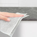 Pack 10x Panos de limpeza duplo de aço inoxidável