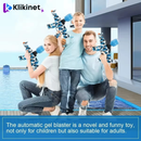 Pistola Elétrica Com Bolinhas de Hidrogel