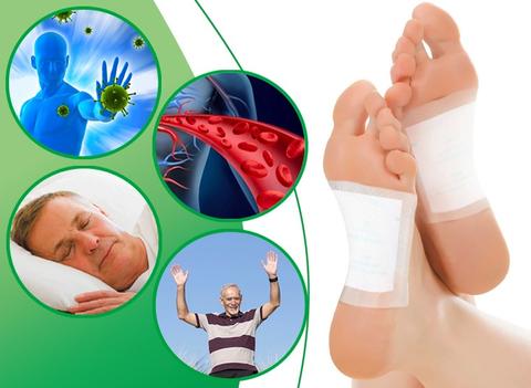 ADESIVOS DESINTOXICANTES PARA PÉS COM FÓRMULA NATURAL - FRESHSOLE™