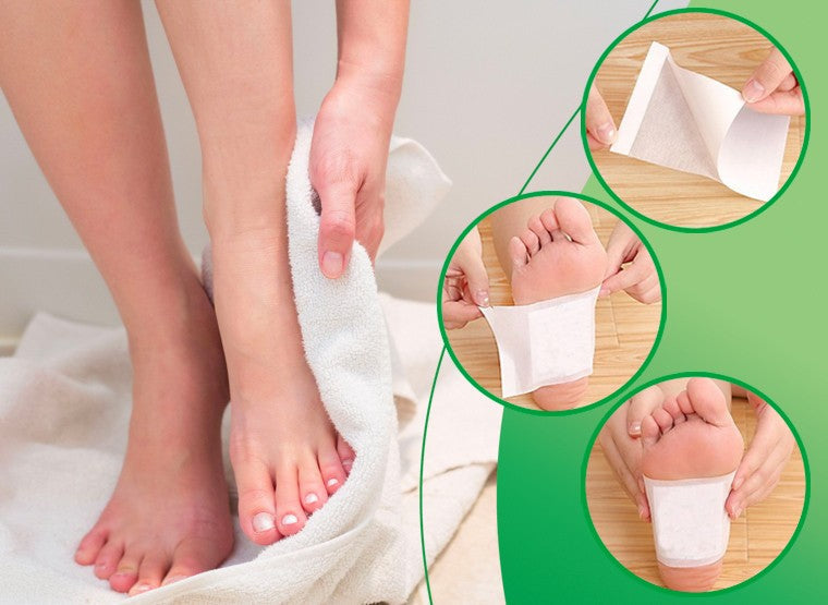 ADESIVOS DESINTOXICANTES PARA PÉS COM FÓRMULA NATURAL - FRESHSOLE™