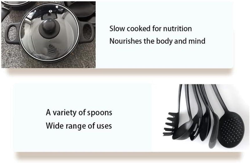 🍳 Conjunto de Utensílios de Cozinha 13 Peças - Silicone Antiaderente e Resistente ao Calor