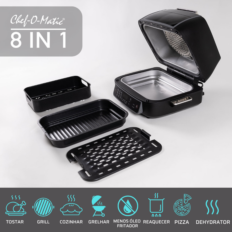 FORNO GRILL CHEF O MATIC 8 EM 1